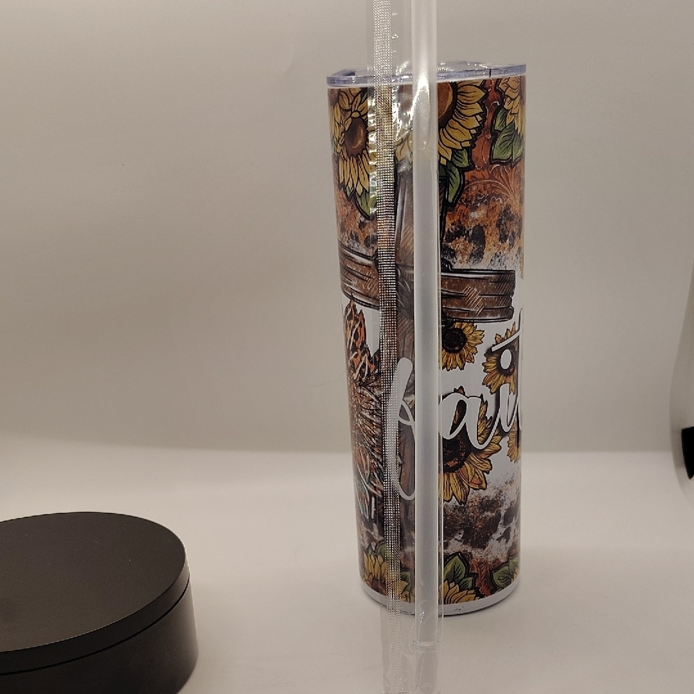 Sunflower Faith 20z Tumbler - Picture 4 of 4